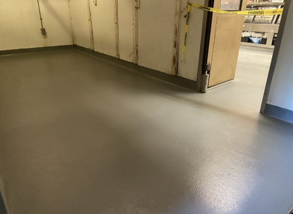 commercial kitchen epoxy floor