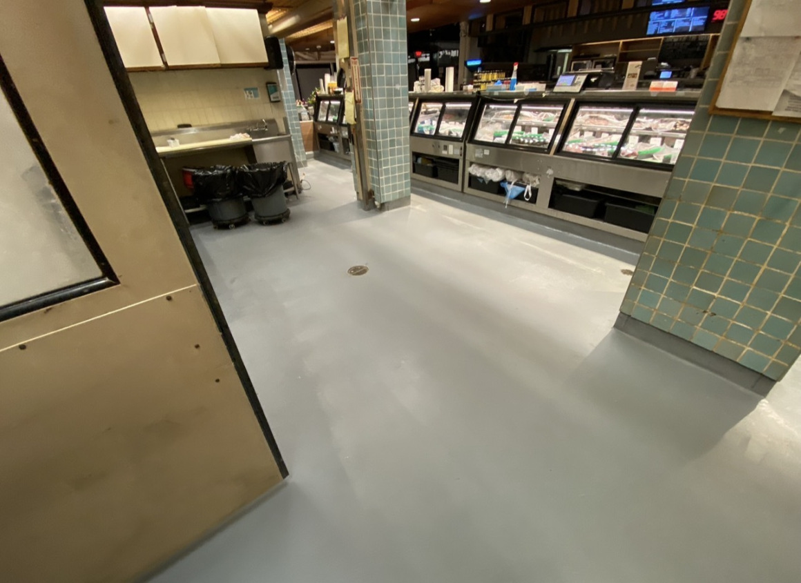 industrial epoxy warehouse floor